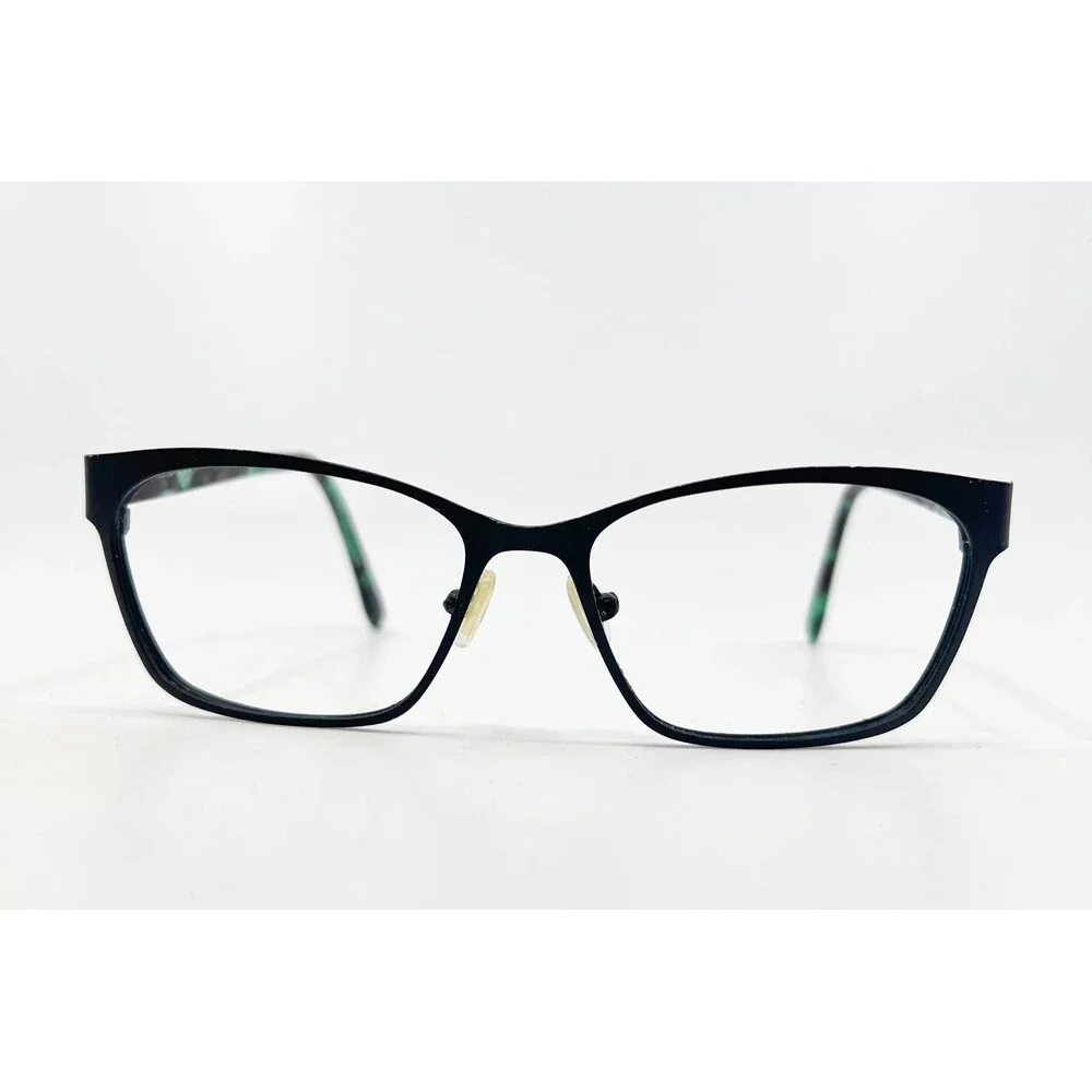 Unbranded Eyeglasses Women Black Cat Eye Tortoise Arms 54-18-135